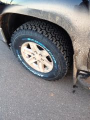 Sliced a sidewall, couldn't fix the tire.....