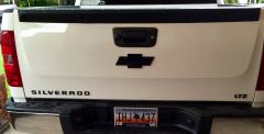 Plasti dip tailgate emblems