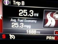 twenty five point three Mpg