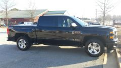 2014 Silverado with 2" drop shackles