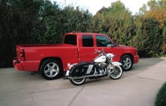 2004 Silverado SS.... 2002 Road King