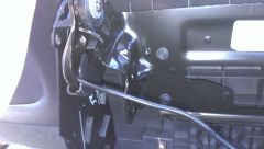 USB wire routed