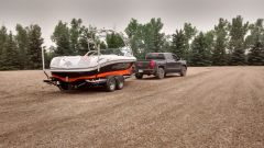 Towing my buddies boat