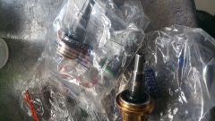 New Moog lower ball joints