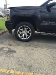 New Wheels and Tires mounted