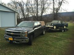 Two of my trucks