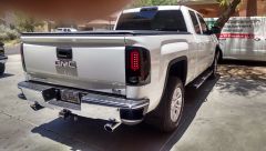 Recon LED Tail Lights - Plasti Dip "GMC"