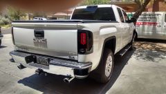 Recon LED Tail Lights - Plasti Dip "GMC"