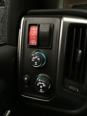 Switch for light bar and dual battery control switch