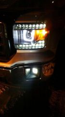 Anzo headlights w/Rigid Industries fog lights.
