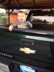 My boy likes the truck