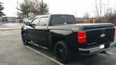 2015 Chevy Silverado 1500 Crew Cab Black 4x4