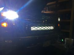 Rigid behind grill