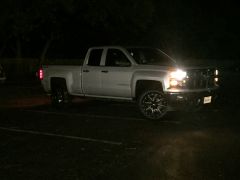 Night - rims and tires