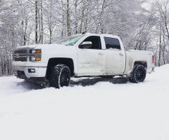 Having fun in the snow