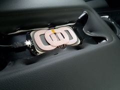 Wireless Charger installed w/ shaved micro usb plug