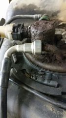 Rusted Leaking Fuel Pump