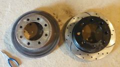 New Rotor vs. Old roter