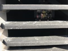 Led behind grill