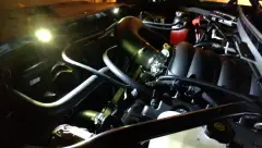 LED engine bay mod