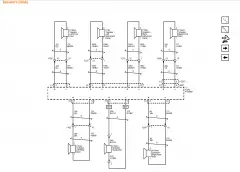 RPO UQA BOSE w/Sub speaker diagram