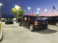 1st Night at the lot - 2015 Silverado