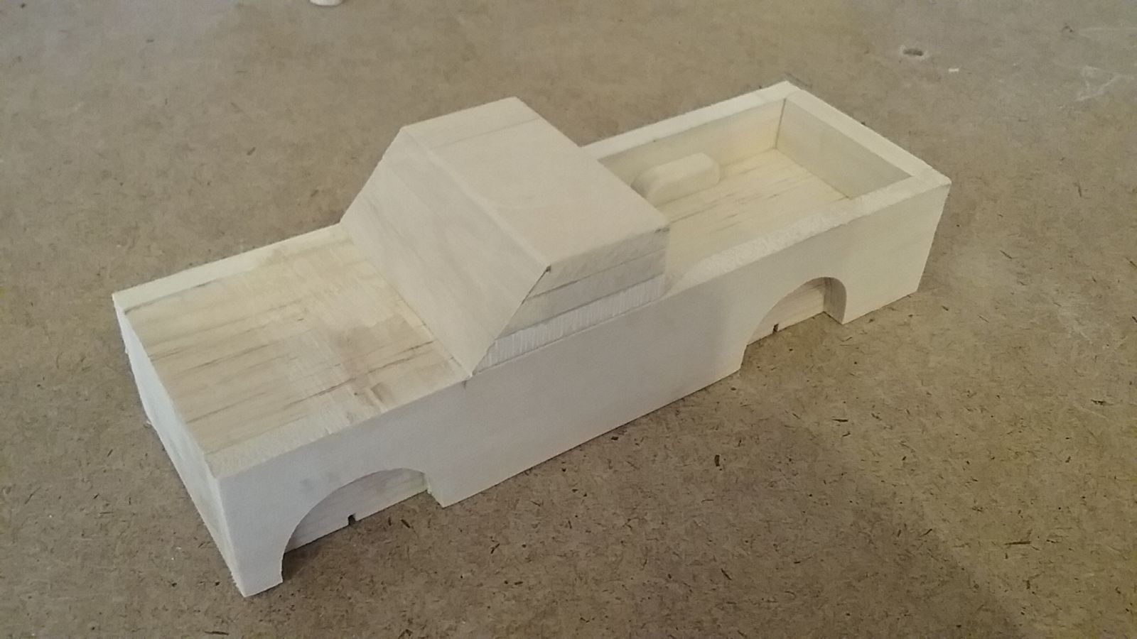 Pinewood Derby Chevy Truck Build