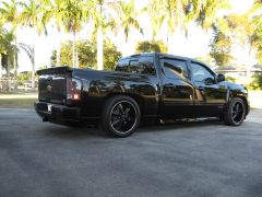 2011 Hennessey Silverado 3/4 rear pass side view