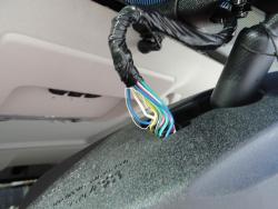 2009 Avalanche OEM Backup Camera Wire Tap Location - Audio, Electronics