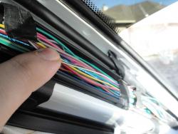 2009 Avalanche OEM Backup Camera Wire Tap Location - Audio, Electronics