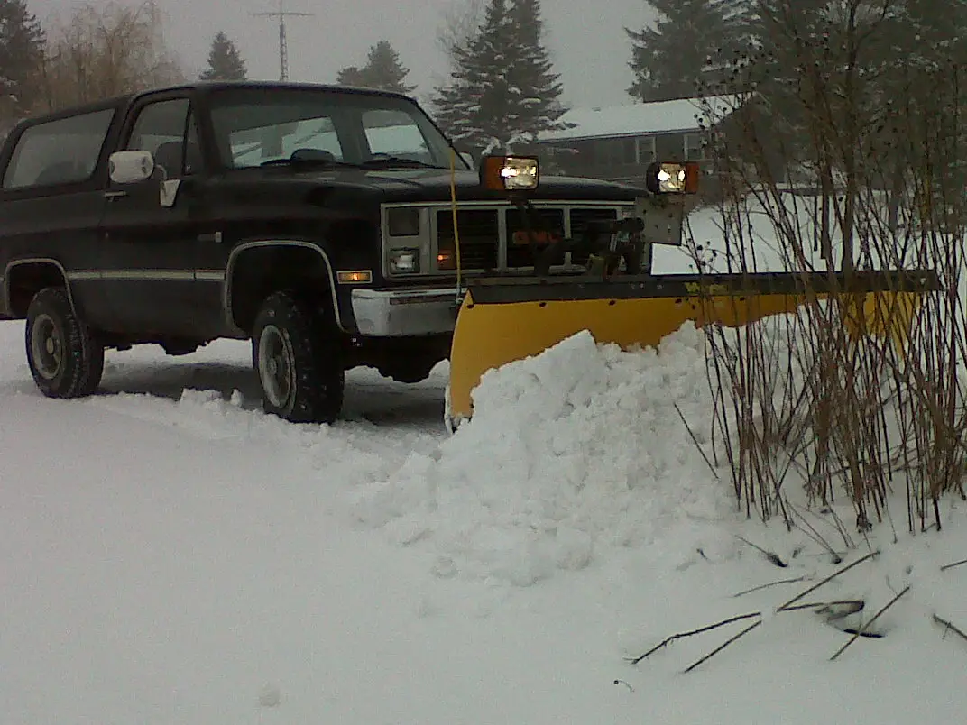 Lets see photos of those Plows and trucks. Garage & Home, Snow