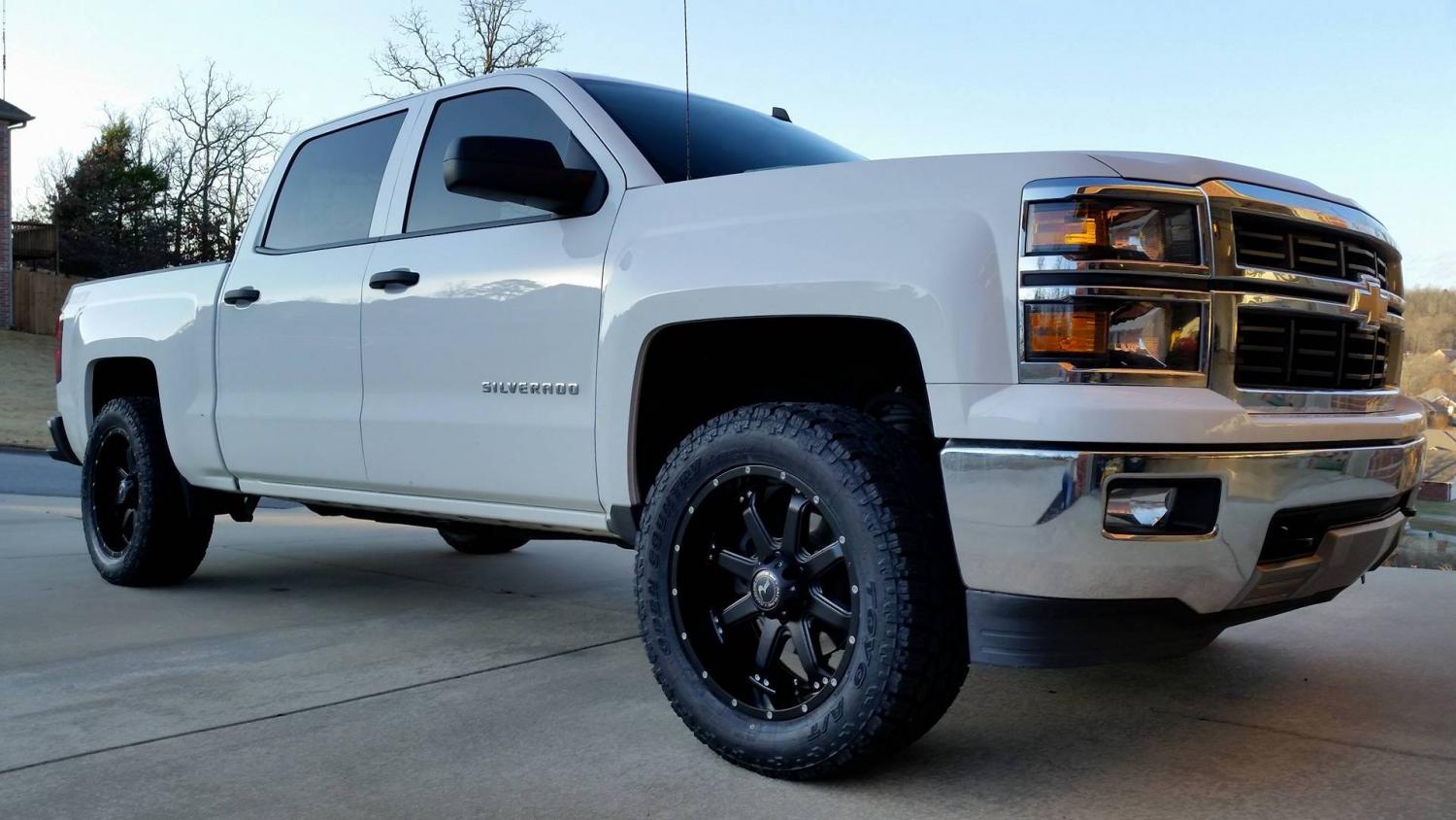 0 offset wheels 20142018 Silverado & Sierra Mods