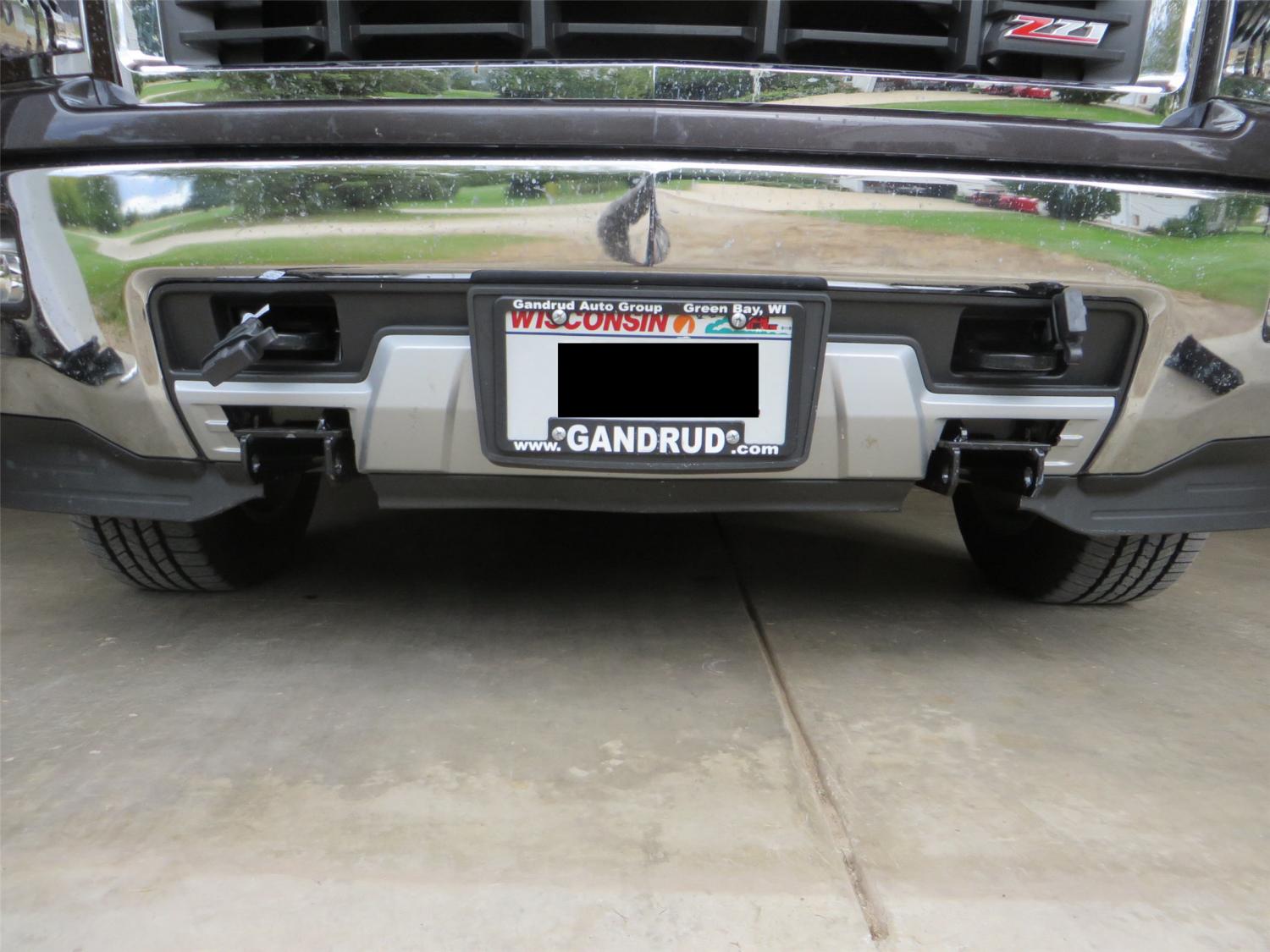 Front License Plate Mount 20142018 Silverado & Sierra Mods GM