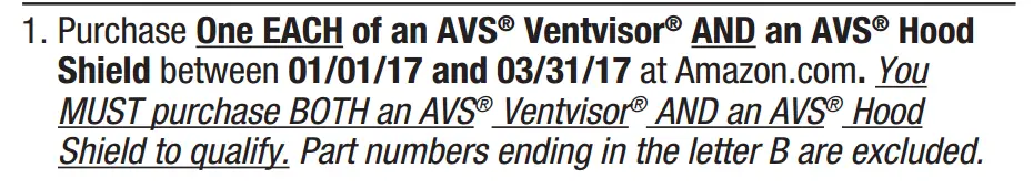 Avs Rebate Form