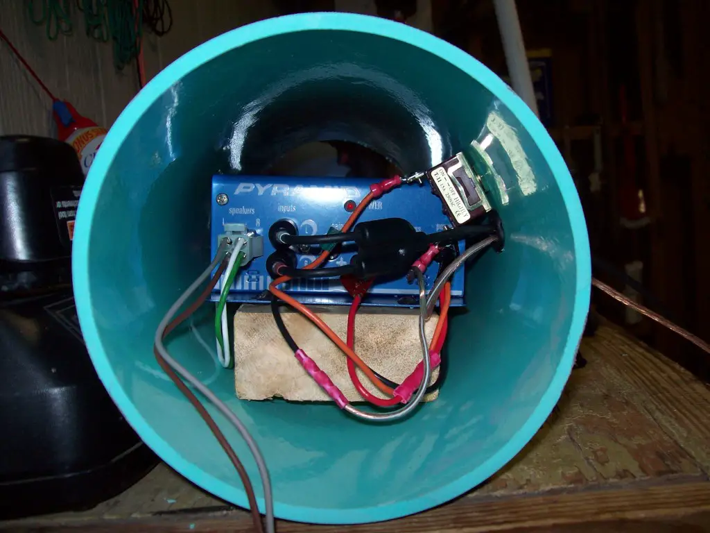 diy atv speaker tube