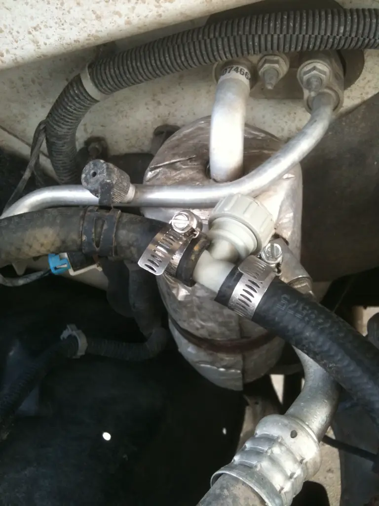 Chevy Silverado Heater Hose Disconnect Tool