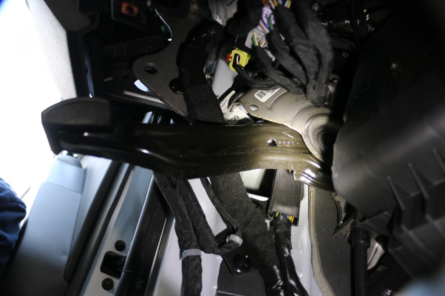 Easy wires through firewall, thought I'd share - 2014-2018 Silverado