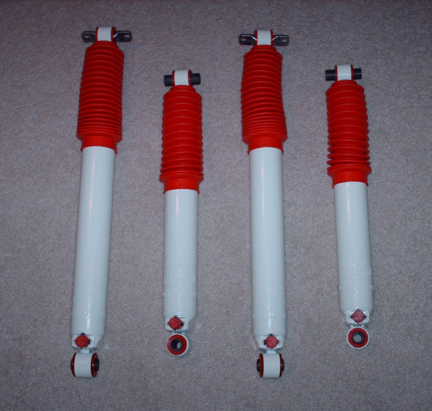 Rancho RS9000X Adjustable Shock Set For 198898 Chevy/GMC K1500 1/2 To