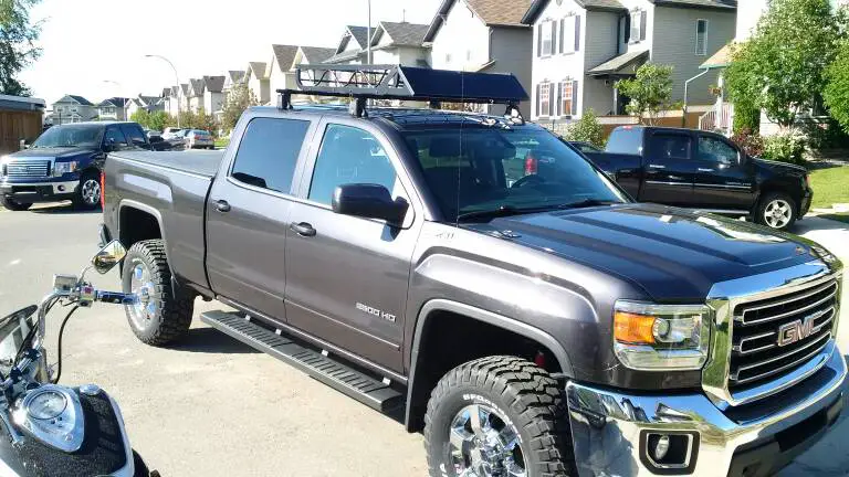 Roof rack 2015 2019 Silverado Sierra HD Mods GM Trucks