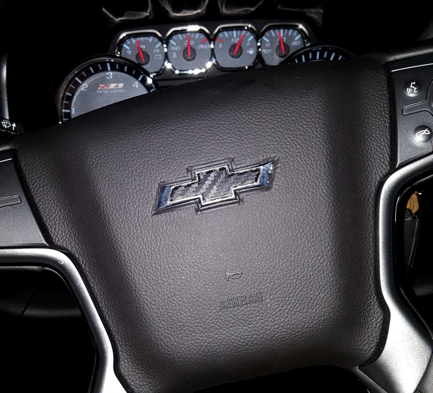 Steering wheel emblem Page 2 20142018 Silverado & Sierra Mods GM