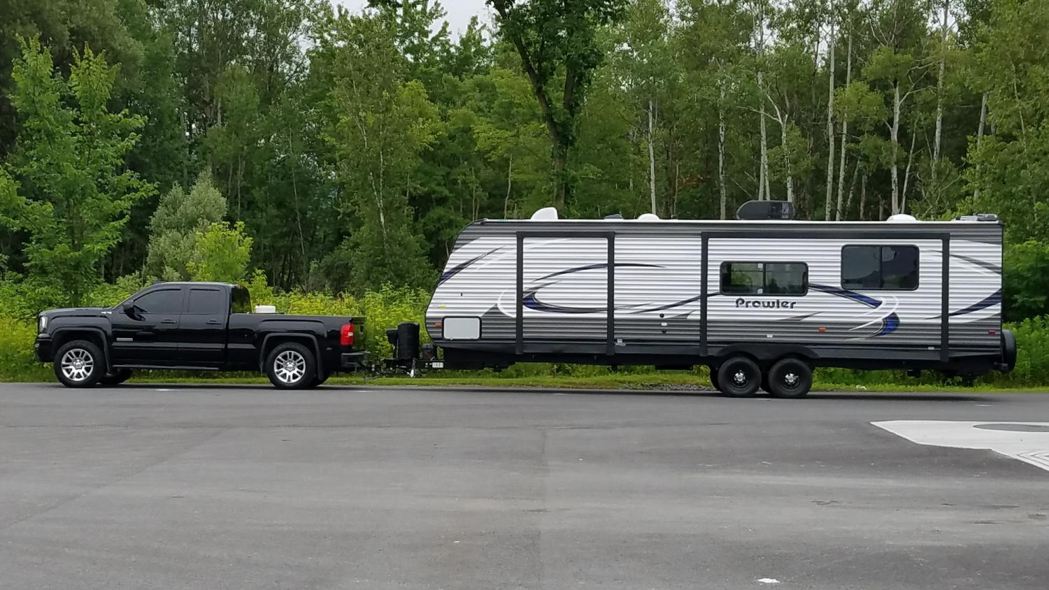 sierra 1500 towing travel trailer