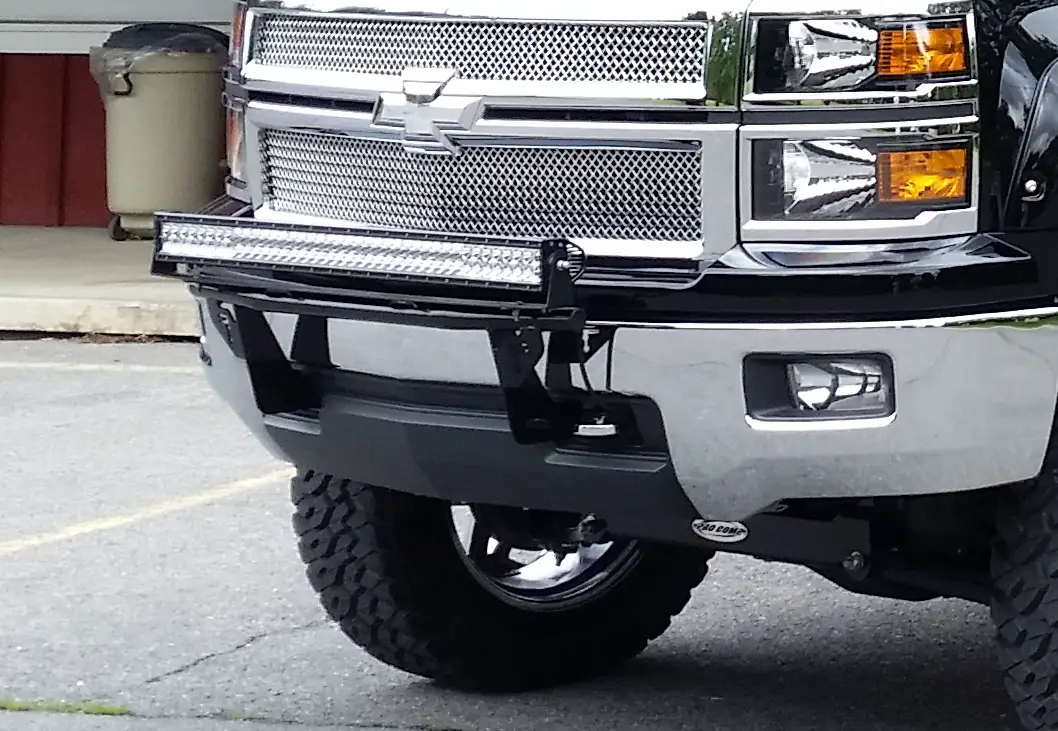 Light bar placement 20142018 Silverado & Sierra Mods