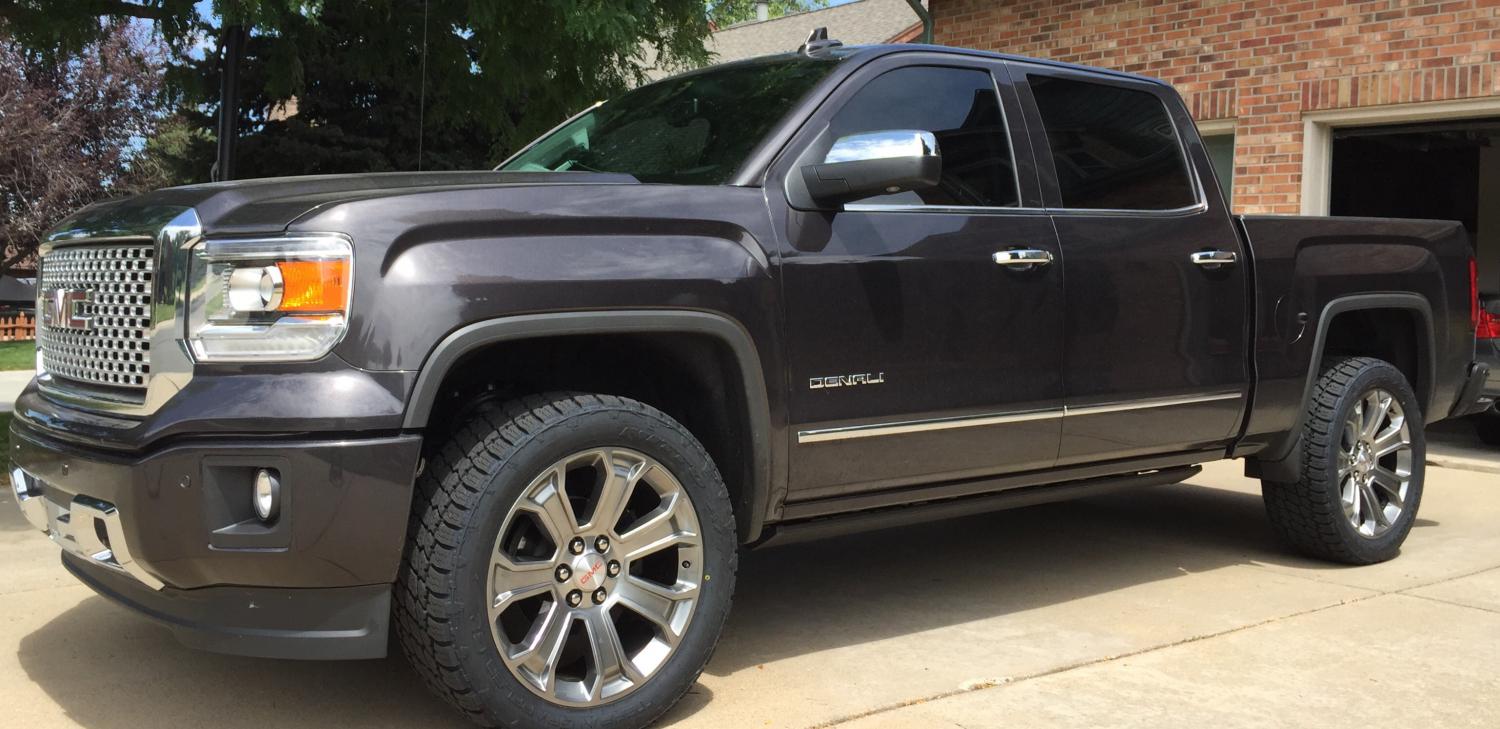 Level kit + 22" wheels. - 2014-2018 Silverado & Sierra ...
