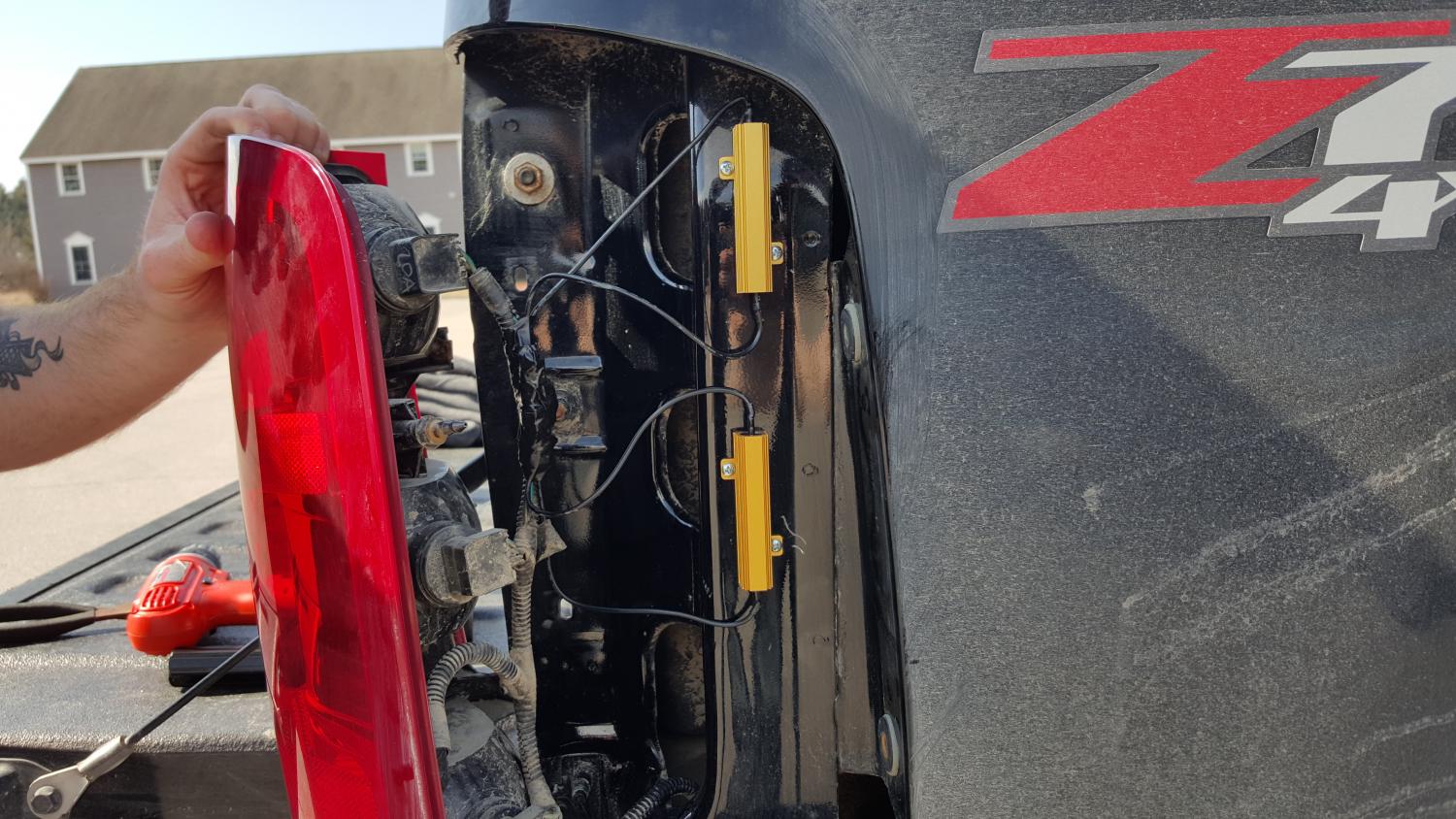 Need New Resistors For LED Taillights 20142018 Silverado & Sierra