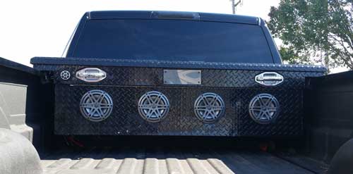 waterproof truck bed speakers