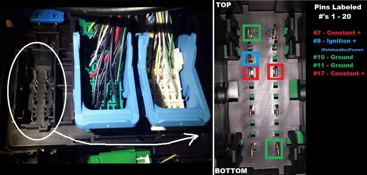 Adding Aftermarket Sub/Amp - 2014-2018 Silverado & Sierra ... 2008 impala stereo wiring diagram 