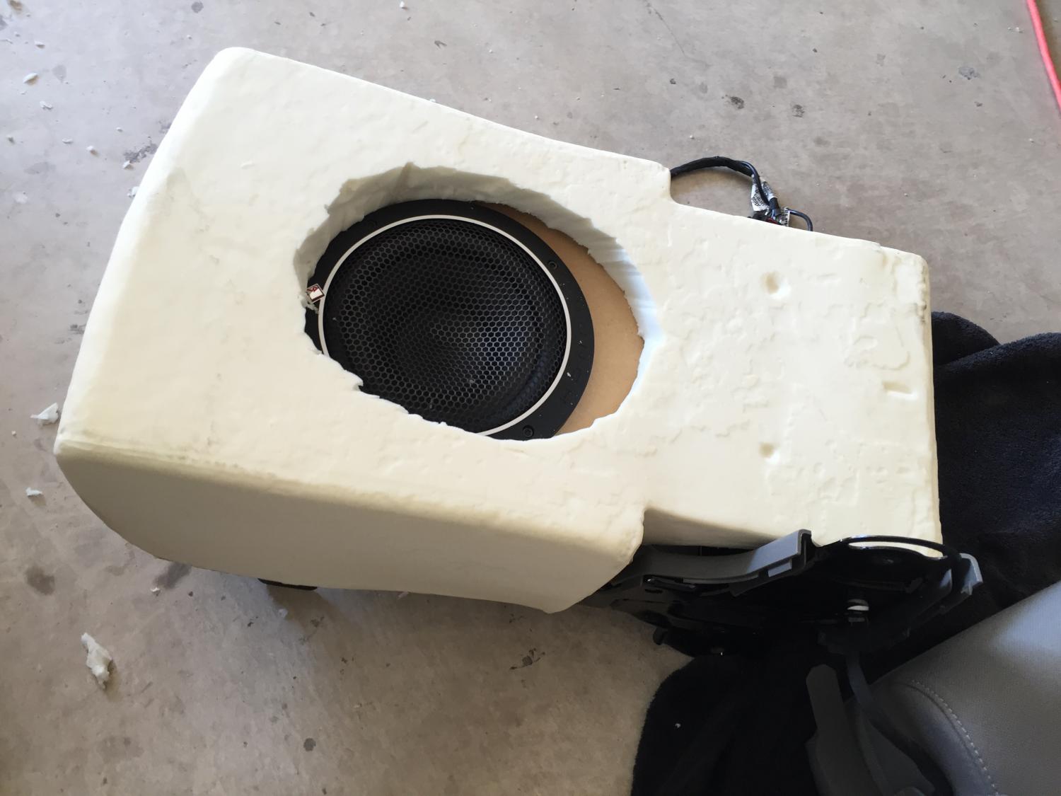 Subwoofer in a regular cab 20142018 Silverado & Sierra Mods GM