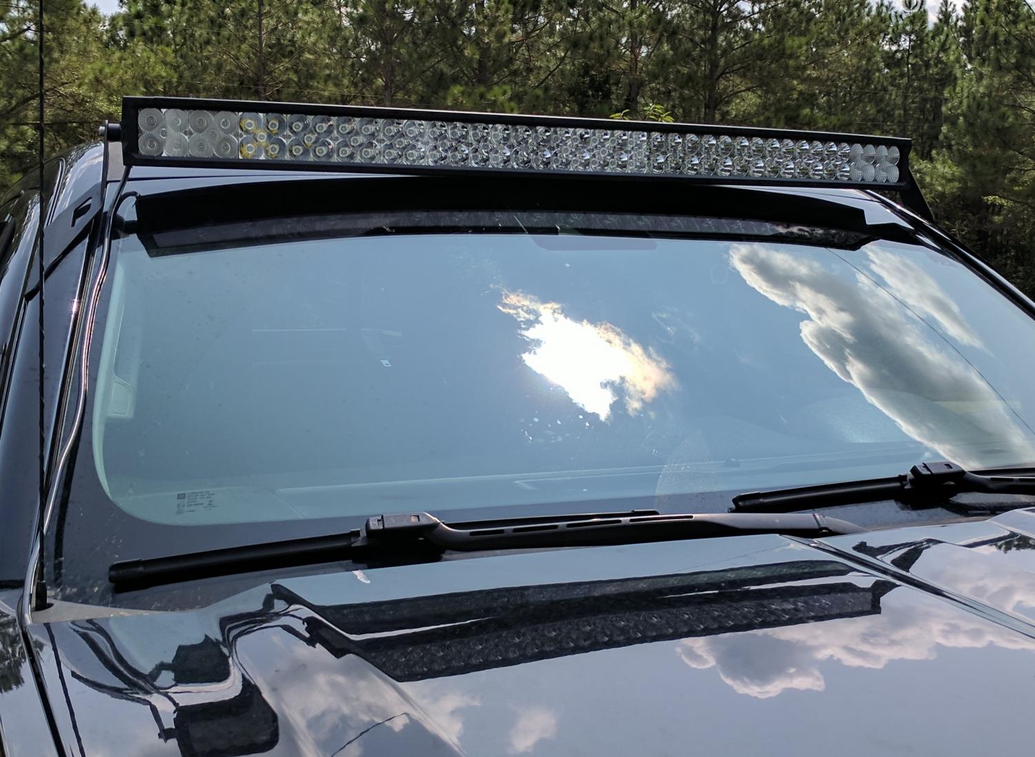 Wind Noise from RoofMounted Light Bar Brackets 20142018 Silverado & Sierra Mods