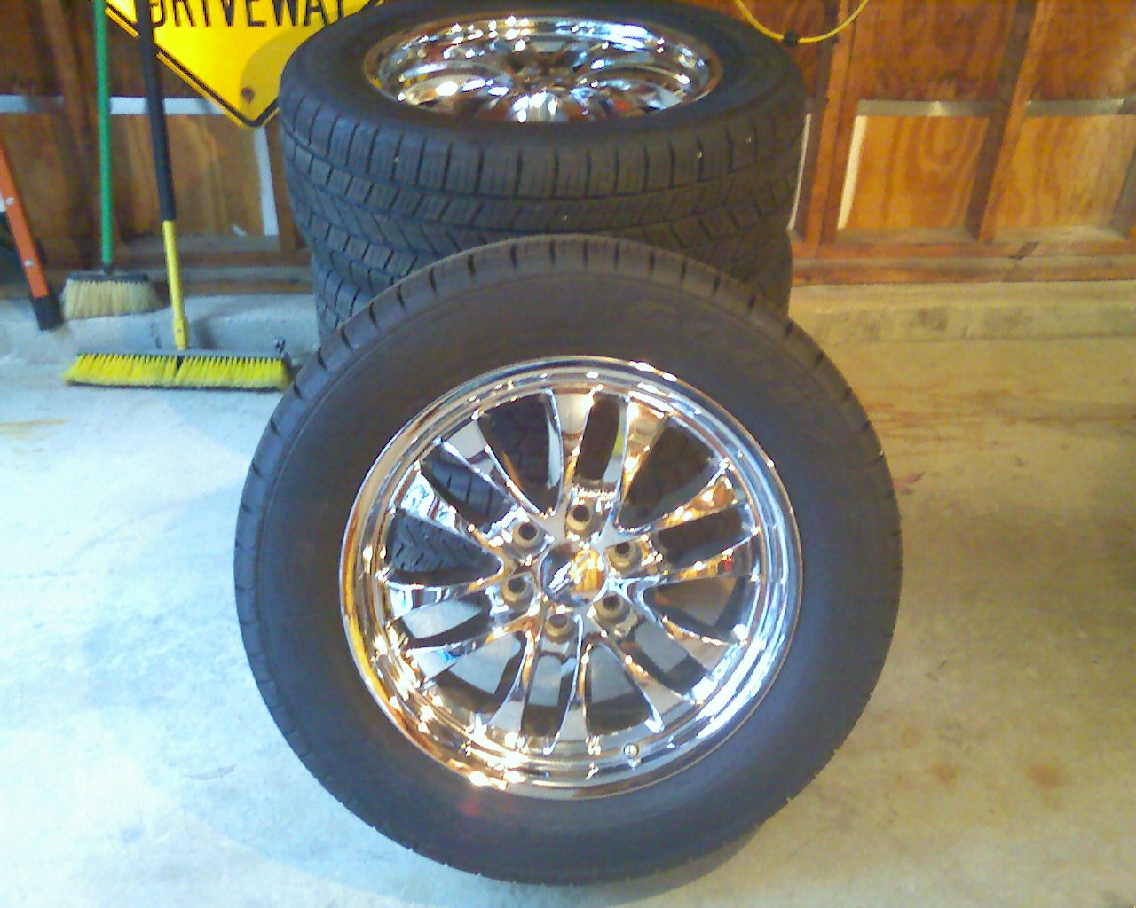 20" Factory Polished Wheels And Tires Brand New Takeoffs For Sale