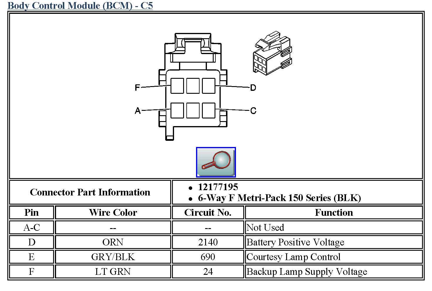 Which wire is power for parking lights - Audio ... 04 silverado bcm wiring diagram 